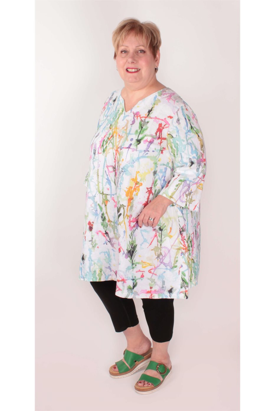 Multi Linen Tunic 